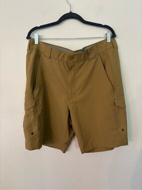 Men's Cargo Shorts in Khaki Tan - Lightweight Utility